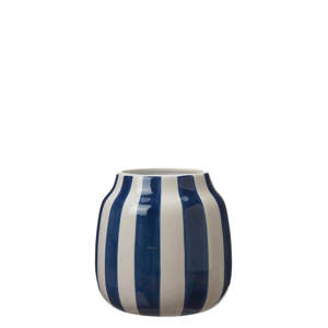 Casa Rubi Vase White And Blue